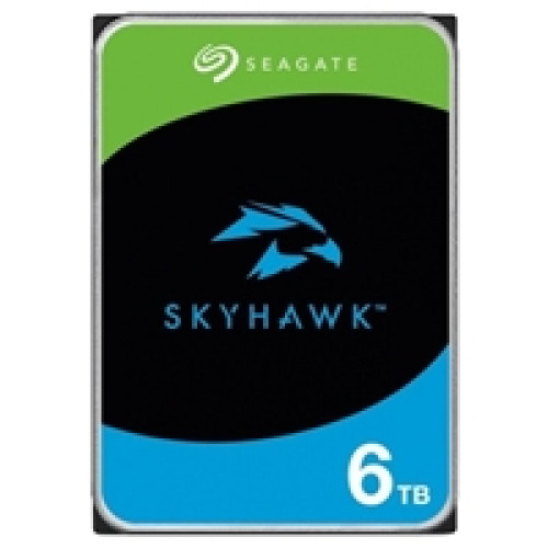 Seagate SkyHawk Surveillance ST6000VX009 6TB 3.5" 5400RPM 256MB Cache SATA III Internal Hard Drive Seagate SkyHawk Surveillance ST6000VX009 6TB 3.5" 5400RPM 256MB Cache SATA III Internal Hard Drive