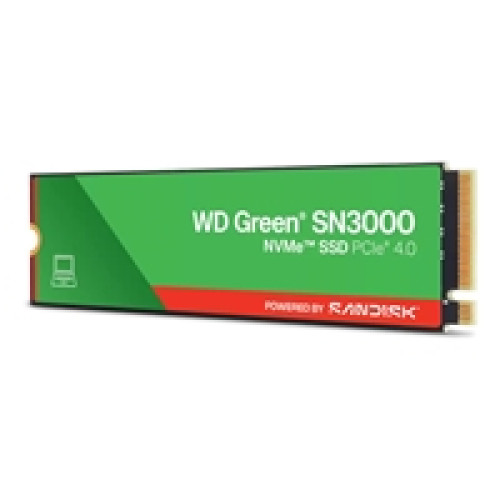 WD Green SN3000 (WDS200T4G0E-00CPS0) 2TB NVMe SSD, M.2 Interface, PCIe Gen4, 2280, Read 5000MB/s, Write 4200MB/s, 3 Year Limited Warranty WD Green SN3000 (WDS200T4G0E-00CPS0) 2TB NVMe SSD, M.2 Interface, PCIe Gen4, 2280, Read 5000MB/s, Write 4200MB/s, 3 Year Limited Warranty