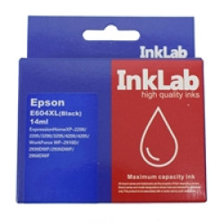 InkLab Black Compatible Ink Cartridge, High Yield - Replacement for 604XLBK Printers InkLab Black Compatible Ink Cartridge, High Yield - Replacement for 604XLBK Printers