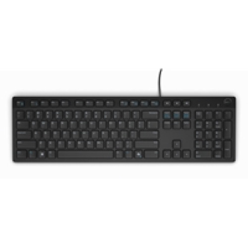 Dell KB216 Wired Multimedia Keyboard, Full-Size Keyboard, USB Plug-and-Play, Compatible with PC and Laptop, QWERTY, UK English Layout, Black Dell KB216 Wired Multimedia Keyboard, Full-Size Keyboard, USB Plug-and-Play, Compatible with PC and Laptop, QWERTY, UK English Layout, Black