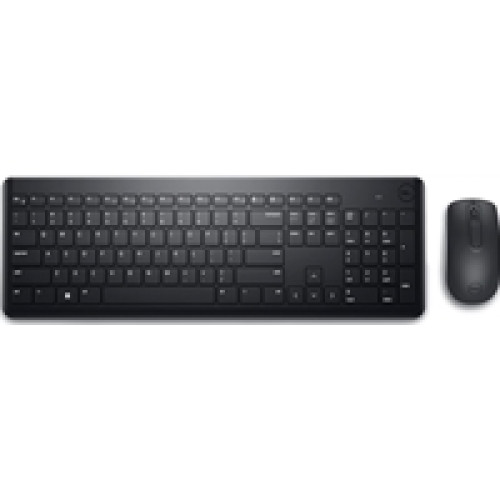 Dell KM3322W-R Wireless Keyboard and Mouse Set for Windows, 2.4GHz Wireless, QWERTY UK English Layout, Black Dell KM3322W-R Wireless Keyboard and Mouse Set for Windows, 2.4GHz Wireless, QWERTY UK English Layout, Black