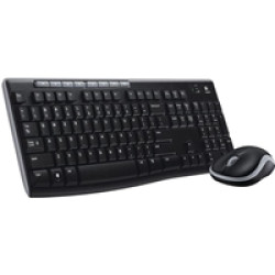Logitech MK270 Wireless Keyboard and Mouse Combo for Windows, 2.4 GHz Wireless, Compact Mouse, 8 Multimedia and Shortcut Keys for PC and Laptop, QWERTY UK English Layout, Black Logitech MK270 Wireless Keyboard and Mouse Combo for Windows, 2.4 GHz Wireless, Compact Mouse, 8 Multimedia and Shortcut Keys for PC and Laptop, QWERTY UK English Layout, Black
