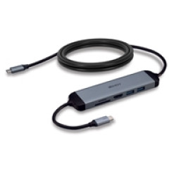 Lindy DST-Micro 140 Laptop Docking Station with USB-C, 1x 4K HDMI and Pass-Through Charging Lindy DST-Micro 140 Laptop Docking Station with USB-C, 1x 4K HDMI and Pass-Through Charging