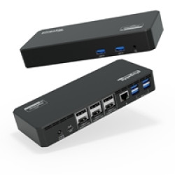 Plugable UD-6950PDZ USB-C Triple Monitor 4K 60W USB-C PD Docking Station Plugable UD-6950PDZ USB-C Triple Monitor 4K 60W USB-C PD Docking Station