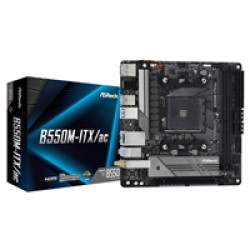 ASRock B550M-ITX/ac AMD AM4 Socket Motherboard, Mini-ITX, 2x DDR4 Slots, 1x M.2 Socket, GbE LAN, Wi-Fi 5, 1x DisplayPort / 1x HDMI Port ASRock B550M-ITX/ac AMD AM4 Socket Motherboard, Mini-ITX, 2x DDR4 Slots, 1x M.2 Socket, GbE LAN, Wi-Fi 5, 1x DisplayPort / 1x HDMI Port