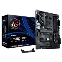 ASRock B550 PG RIPTIDE AMD AM4 Socket Motherboard, ATX, 4x DDR4 Slots, 2x M.2 Socket, 2.5GbE LAN, 1x HDMI Port ASRock B550 PG RIPTIDE AMD AM4 Socket Motherboard, ATX, 4x DDR4 Slots, 2x M.2 Socket, 2.5GbE LAN, 1x HDMI Port