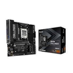 ASRock B850M Challenger AMD AM5 Socket Motherboard, Micro-ATX, 4x DDR5 Slots, 2x M.2 Socket, Fitted I/O Shield, 2.5GbE LAN, 1x HDMI Port ASRock B850M Challenger AMD AM5 Socket Motherboard, Micro-ATX, 4x DDR5 Slots, 2x M.2 Socket, Fitted I/O Shield, 2.5GbE LAN, 1x HDMI Port