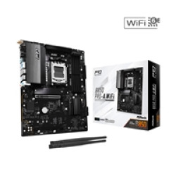 ASRock B850 Pro-A WiFi AMD AM5 Socket Motherboard, ATX, 4x DDR5 Slots, 4x M.2 Sockets, 2.5GbE LAN, Wi-Fi 6E, 1x HDMI Port / 1x USB-C ASRock B850 Pro-A WiFi AMD AM5 Socket Motherboard, ATX, 4x DDR5 Slots, 4x M.2 Sockets, 2.5GbE LAN, Wi-Fi 6E, 1x HDMI Port / 1x USB-C
