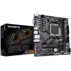 Gigabyte A620M S2H AMD AM5 Socket Motherboard, Micro-ATX, 2x DDR5 Slots, 1x M.2 Socket, GbE LAN, 1x D-Sub / 1x DisplayPort / 1x HDMI Port Gigabyte A620M S2H AMD AM5 Socket Motherboard, Micro-ATX, 2x DDR5 Slots, 1x M.2 Socket, GbE LAN, 1x D-Sub / 1x DisplayPort / 1x HDMI Port