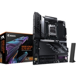 Gigabyte B850 AORUS ELITE WIFI7 AMD AM5 Socket Motherboard, ATX, 4x DDR5 Slots, 3x M.2 Sockets, 2x USB-C Port, Fitted I/O Shield, 2.5GbE LAN, Wi-Fi 7, 1x DisplayPort / 1x HDMI Port Gigabyte B850 AORUS ELITE WIFI7 AMD AM5 Socket Motherboard, ATX, 4x DDR5 Slots, 3x M.2 Sockets, 2x USB-C Port, Fitted I/O Shield, 2.5GbE LAN, Wi-Fi 7, 1x DisplayPort / 1x HDMI Port