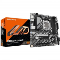 Gigabyte B850M D3HP AMD AM5 Socket Motherboard, Micro-ATX, 4x DDR5 Slots, 2x M.2 Sockets, GbE LAN, 2x DisplayPorts / 1x HDMI Port Gigabyte B850M D3HP AMD AM5 Socket Motherboard, Micro-ATX, 4x DDR5 Slots, 2x M.2 Sockets, GbE LAN, 2x DisplayPorts / 1x HDMI Port