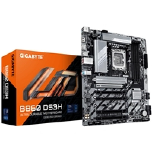 Gigabyte B860 DS3H Intel 1851 Socket Motherboard, ATX, 4x DDR5 Slots, 2x M.2 Sockets, 2.5GbE LAN, 1x DisplayPort / 1x HDMI Port