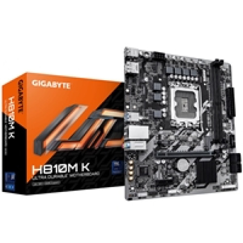 Gigabyte H810M K Intel 1851 Socket Motherboard, Micro ATX, 2x DDR5 Slots, 1x M.2 Socket, GbE LAN, 1x DisplayPort / 1x HDMI Port Gigabyte H810M K Intel 1851 Socket Motherboard, Micro ATX, 2x DDR5 Slots, 1x M.2 Socket, GbE LAN, 1x DisplayPort / 1x HDMI Port