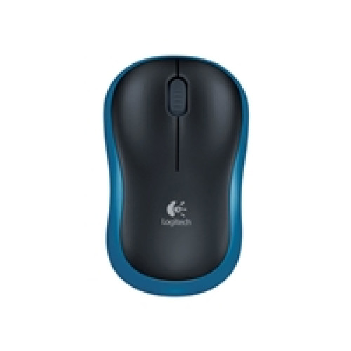 Logitech M185 Wireless Black & Blue Mouse Logitech M185 Wireless Black & Blue Mouse