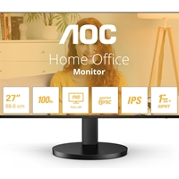 AOC 27B3HA2 27 Inch IPS Monitor, Widescreen, Full HD, VGA, HDMI, 1ms, 100Hz, Internal PSU, Speakers, VESA, Black AOC 27B3HA2 27 Inch IPS Monitor, Widescreen, Full HD, VGA, HDMI, 1ms, 100Hz, Internal PSU, Speakers, VESA, Black