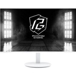 ASRock Phantom Gaming PG27FFS2E-W 27 Inch FHD (1920 x 1080) Flat IPS Gaming Monitor, 240Hz, 1ms (MPRT) Response Time, 2 x HDMI 2.1; 1 x DisplayPort 1.2, 2 x 2W Speakers, Tilt, Swivel, Height, Pivot Adjustment - White ASRock Phantom Gaming PG27FFS2E-W 27 Inch FHD (1920 x 1080) Flat IPS Gaming Monitor, 240Hz, 1ms (MPRT) Response Time, 2 x HDMI 2.1; 1 x DisplayPort 1.2, 2 x 2W Speakers, Tilt, Swivel, Height, Pivot Adjustment - White