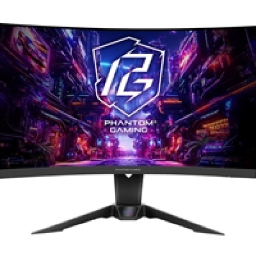 ASRock Phantom Gaming PG27QRT2A 27 Inch QHD (2560 x 1440) Curved (1500R) VA Gaming Monitor, 180Hz 1ms (MPRT) Response Time, 2 x HDMI 2.0, 1 x DisplayPort 1.4, with Speakers, Integrated Wi-Fi Antena (Compatible with Wi-Fi 4/5/6/6E/7) ASRock Phantom Gaming PG27QRT2A 27 Inch QHD (2560 x 1440) Curved (1500R) VA Gaming Monitor, 180Hz 1ms (MPRT) Response Time, 2 x HDMI 2.0, 1 x DisplayPort 1.4, with Speakers, Integrated Wi-Fi Antena (Compatible with Wi-Fi 4/5/6/6E/7)