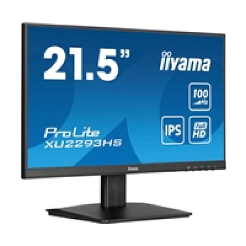 iiyama PROLITE XU2293HS-B6 22 inch IPS Monitor, Full HD, 1ms, HDMI, DisplayPort, Freesync, 100Hz, Speakers, Black, Internal PSU, VESA iiyama PROLITE XU2293HS-B6 22 inch IPS Monitor, Full HD, 1ms, HDMI, DisplayPort, Freesync, 100Hz, Speakers, Black, Internal PSU, VESA