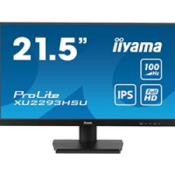 iiyama PROLITE XU2293HSU-B7 22 inch IPS Monitor, Full HD, 1ms, USB Hubx2, HDMI, DisplayPort, Freesync, 100Hz, Speakers, Black, ACR, Internal PSU, VESA iiyama PROLITE XU2293HSU-B7 22 inch IPS Monitor, Full HD, 1ms, USB Hubx2, HDMI, DisplayPort, Freesync, 100Hz, Speakers, Black, ACR, Internal PSU, VESA