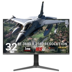 piXL CM32G7 32 Inch 144Hz 4K Widescreen IPS Gaming Monitor with AMD FreeSync & Nvidia G-Sync, 3840 x 2160 Resolution, 1ms Response Time, 144Hz Refresh Rate, HDMI, DisplayPort, USB-C, USB-A, RGB Lighting, VESA Mount & Height Adjust piXL CM32G7 32 Inch 144Hz 4K Widescreen IPS Gaming Monitor with AMD FreeSync & Nvidia G-Sync, 3840 x 2160 Resolution, 1ms Response Time, 144Hz Refresh Rate, HDMI, DisplayPort, USB-C, USB-A, RGB Lighting, VESA Mount & Height Adjust