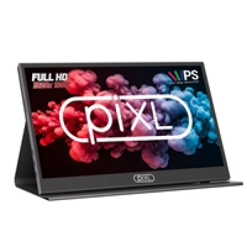 piXL PM156C 15.6 Inch 60Hz Full HD IPS Widescreen Portable Monitor with USB-C, Mini HDMI & Speakers with Foldable Case & Stand piXL PM156C 15.6 Inch 60Hz Full HD IPS Widescreen Portable Monitor with USB-C, Mini HDMI & Speakers with Foldable Case & Stand