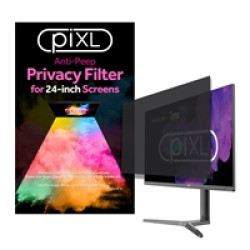 piXL 24-Inch Monitor Security Privacy Screen/ Privacy Filter, Anti-Glare, Anti-Peep, Anti-Static & Blackout piXL 24-Inch Monitor Security Privacy Screen/ Privacy Filter, Anti-Glare, Anti-Peep, Anti-Static & Blackout