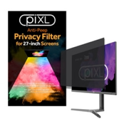 piXL 27 Inch Monitor Security Privacy Screen/ Privacy Filter, Anti-Glare, Anti-Peep, Anti-Static & Blackout piXL 27 Inch Monitor Security Privacy Screen/ Privacy Filter, Anti-Glare, Anti-Peep, Anti-Static & Blackout
