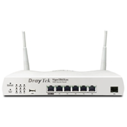 DrayTek V2865LAX-5G-K Vigor 2865Lax 5G Wireless 6 AX Multi-WAN Firewall VDSL/5G Integrated Modem Router with VOIP Functionality DrayTek V2865LAX-5G-K Vigor 2865Lax 5G Wireless 6 AX Multi-WAN Firewall VDSL/5G Integrated Modem Router with VOIP Functionality
