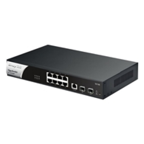 DrayTek VSG2100-K VigorSwitch G2100 8 Port Gigabit Layer 2+ Managed Switch with 2 SFP Uplink Ports DrayTek VSG2100-K VigorSwitch G2100 8 Port Gigabit Layer 2+ Managed Switch with 2 SFP Uplink Ports