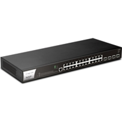 DrayTek VSG2282X-K VigorSwitch G2282x 24 Port Non-POE Fully Managed Layer 2+ Switch with 4x 10GbE SFP Ports DrayTek VSG2282X-K VigorSwitch G2282x 24 Port Non-POE Fully Managed Layer 2+ Switch with 4x 10GbE SFP Ports