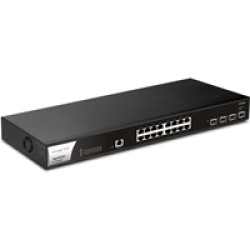 DrayTek VSQ2200X-K VigorSwitch Q2200x 16 Port 2.5GbE Layer 2+ Managed Switch with 4x 10 GbE SFP Uplinks DrayTek VSQ2200X-K VigorSwitch Q2200x 16 Port 2.5GbE Layer 2+ Managed Switch with 4x 10 GbE SFP Uplinks