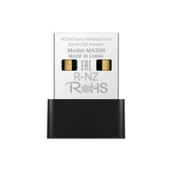 Mercusys MA20N AC650 Nano Wi-Fi USB Adapter Mercusys MA20N AC650 Nano Wi-Fi USB Adapter