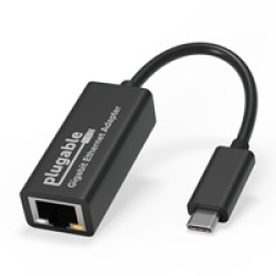 Plugable USBC-E1000 USB-C to Gigabit Ethernet Adapter Plugable USBC-E1000 USB-C to Gigabit Ethernet Adapter