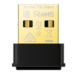 TP-Link Archer T3U Nano AC1300 Nano Dual Band Wi-Fi USB Adapter TP-Link Archer T3U Nano AC1300 Nano Dual Band Wi-Fi USB Adapter