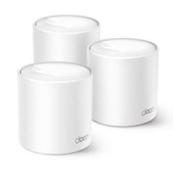 TP-Link Deco X1500(3-pack) AX1500 Whole Home Mesh Wi-Fi 6 System, 3 pack TP-Link Deco X1500(3-pack) AX1500 Whole Home Mesh Wi-Fi 6 System, 3 pack