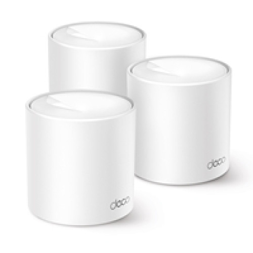 TP-Link Deco X1500(3-pack) AX1500 Whole Home Mesh Wi-Fi 6 System, 3 pack TP-Link Deco X1500(3-pack) AX1500 Whole Home Mesh Wi-Fi 6 System, 3 pack