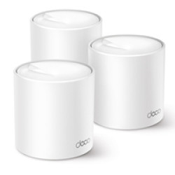 TP-Link Deco X50(3-pack) AX3000 Whole Home Mesh Wi-Fi 6 System, 3 pack TP-Link Deco X50(3-pack) AX3000 Whole Home Mesh Wi-Fi 6 System, 3 pack