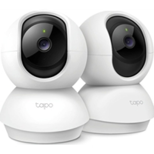 TP-Link Tapo C210P2 Pan/Tilt Home Security Wi-Fi Camera, 2-Pack TP-Link Tapo C210P2 Pan/Tilt Home Security Wi-Fi Camera, 2-Pack