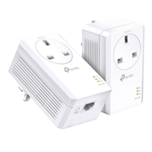 TP-Link TL-PA7017P KIT AV1000 Gigabit Passthrough Powerline Starter Kit