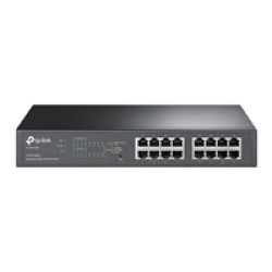 TP-Link TL-SG1016PE 16-Port Metal Gigabit Easy Smart Switch with 8-Port PoE+ (150W) TP-Link TL-SG1016PE 16-Port Metal Gigabit Easy Smart Switch with 8-Port PoE+ (150W)
