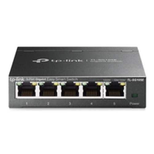 TP-Link TL-SG105E 5-Port Metal Gigabit Easy Smart Switch TP-Link TL-SG105E 5-Port Metal Gigabit Easy Smart Switch