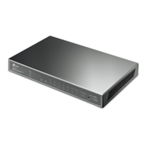 TP-Link JetStream TL-SG2210P 10-Port Metal Gigabit Smart Switch with 8-Port PoE+ (61W) TP-Link JetStream TL-SG2210P 10-Port Metal Gigabit Smart Switch with 8-Port PoE+ (61W)