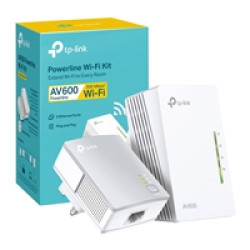 TP-Link TL-WPA4220 KIT AV600 Powerline Wi-Fi Booster 2 LAN, KIT TP-Link TL-WPA4220 KIT AV600 Powerline Wi-Fi Booster 2 LAN, KIT