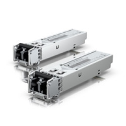 Ubiquiti UACC-OM-MM-1G-D-2 (2-Pack) 1G Multi-Mode Optical SFP Module Ubiquiti UACC-OM-MM-1G-D-2 (2-Pack) 1G Multi-Mode Optical SFP Module