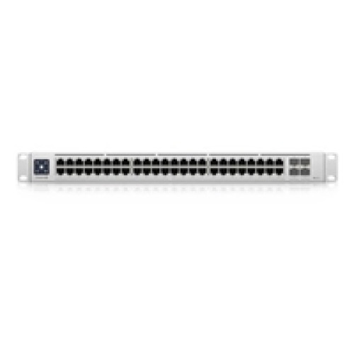 Ubiquiti USW-Enterprise-48-PoE UniFi 48-Port Layer 3 Managed Rackmount 2.5-Gigabit PoE+ Switch w/ 4 x 10GbE SFP+ Ports (720W) Ubiquiti USW-Enterprise-48-PoE UniFi 48-Port Layer 3 Managed Rackmount 2.5-Gigabit PoE+ Switch w/ 4 x 10GbE SFP+ Ports (720W)