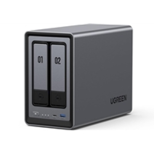 UGREEN NASync (DXP2800), 2-Bay NAS with Intel N100 Quad-Core CPU (Up to 3.4GHz) 8GB DDR5, 2x M.2 PCIe Slots, 2.5GbE Port (Diskless) UGREEN NASync (DXP2800), 2-Bay NAS with Intel N100 Quad-Core CPU (Up to 3.4GHz) 8GB DDR5, 2x M.2 PCIe Slots, 2.5GbE Port (Diskless)