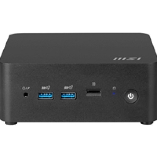 MSI Cubi NUC 1M, Intel Core 5 120U (14th Gen) Barebone, Intel Graphics, 2x DDR5 Slots, Dual ThunderBolt 4, Dual HDMI, Dual LAN, WiFi 6E, BT 5.3 with VESA Mount and Keyboard & Mouse MSI Cubi NUC 1M, Intel Core 5 120U (14th Gen) Barebone, Intel Graphics, 2x DDR5 Slots, Dual ThunderBolt 4, Dual HDMI, Dual LAN, WiFi 6E, BT 5.3 with VESA Mount and Keyboard & Mouse