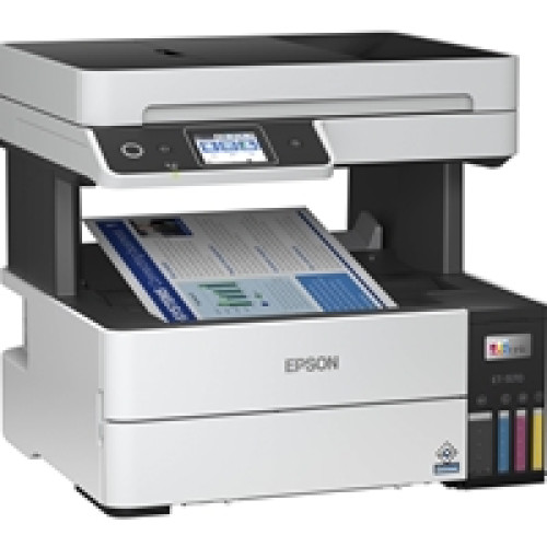 Epson EcoTank ET-5170 C11CJ88401 Inkjet Printer, Multifunction, A4, Wifi, Ethernet, ADF, Fax, LCD Touchscreen Epson EcoTank ET-5170 C11CJ88401 Inkjet Printer, Multifunction, A4, Wifi, Ethernet, ADF, Fax, LCD Touchscreen