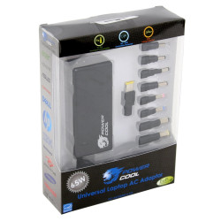 Powercool Universal 65W Auto Sense Power Adapter (8 tips) Powercool Universal 65W Auto Sense Power Adapter (8 tips)