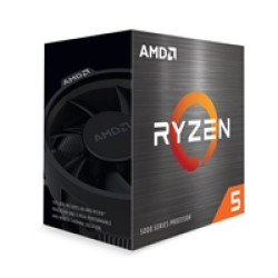AMD Ryzen 5 5500 6 Core AM4 Processor, 12 Threads, 3.6GHz up to 4.2GHz Boost, 19MB Cache, 65W, with Wraith Stealth Cooler, No Graphics AMD Ryzen 5 5500 6 Core AM4 Processor, 12 Threads, 3.6GHz up to 4.2GHz Boost, 19MB Cache, 65W, with Wraith Stealth Cooler, No Graphics